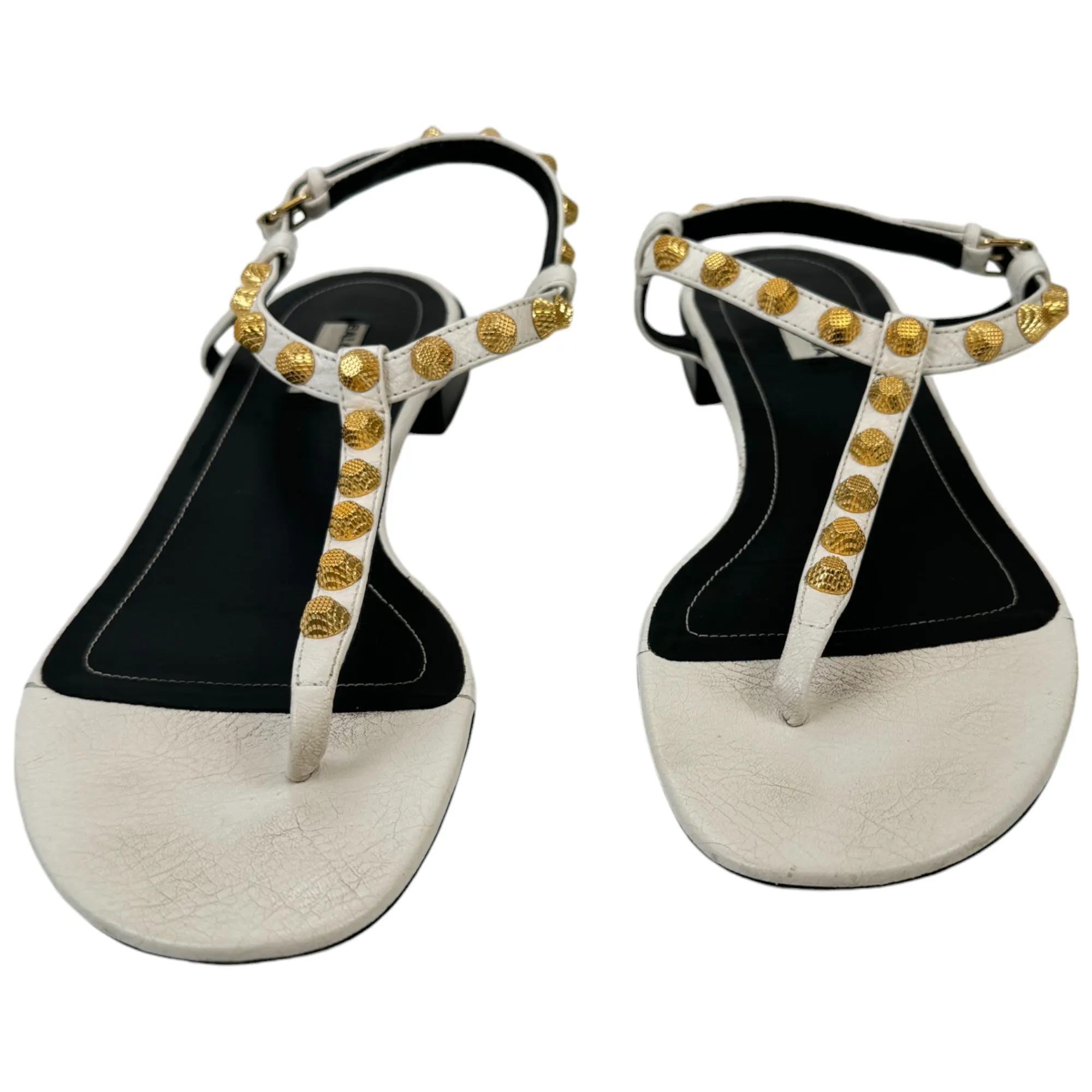 Women's Arena Studded Sandals White Size EU 40.5 / 7.5