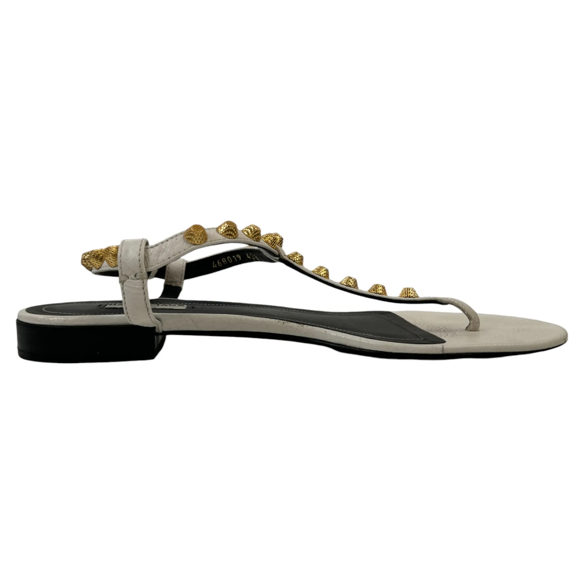 Women's Arena Studded Sandals White Size EU 40.5 / 7.5