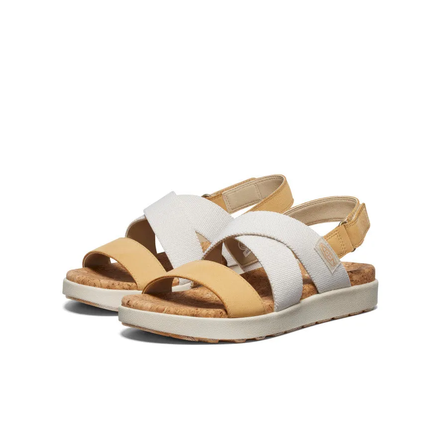 Women's Elle Criss Cross Sandal  |  Birch/Curry