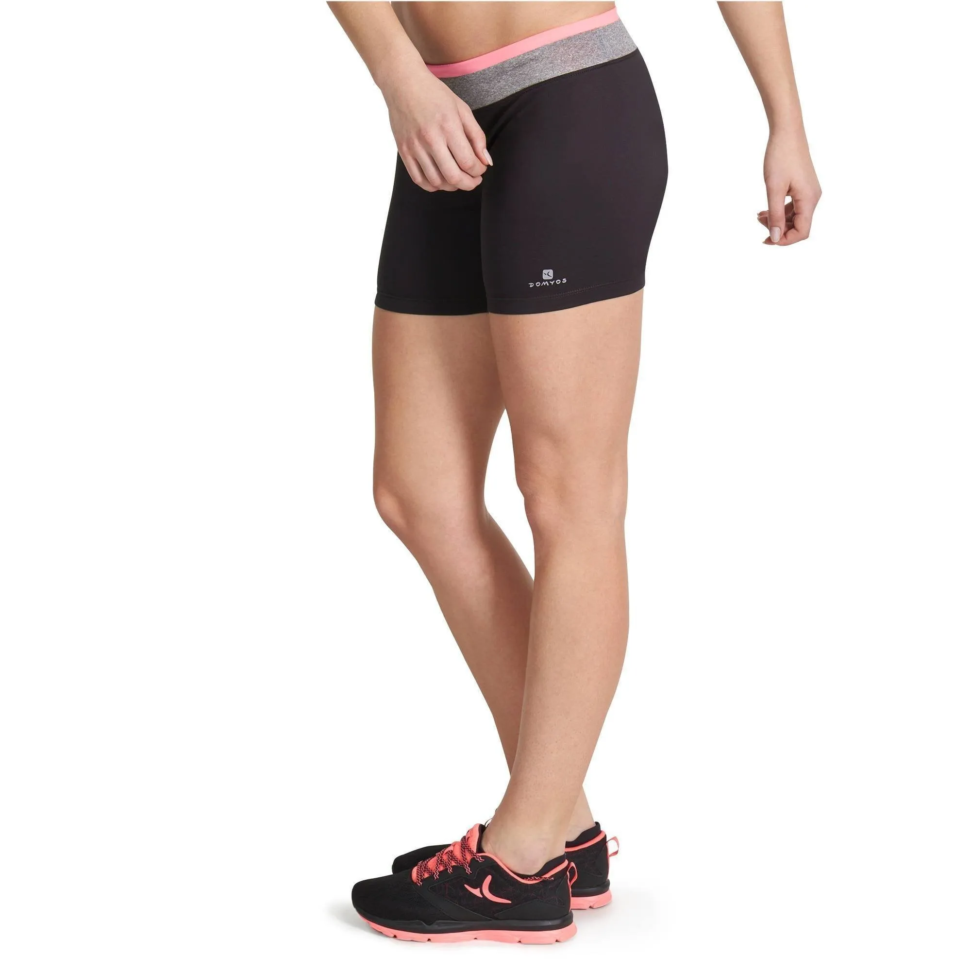 Women's Fitness Shorts with contrast waistband Energy Tight Cardio