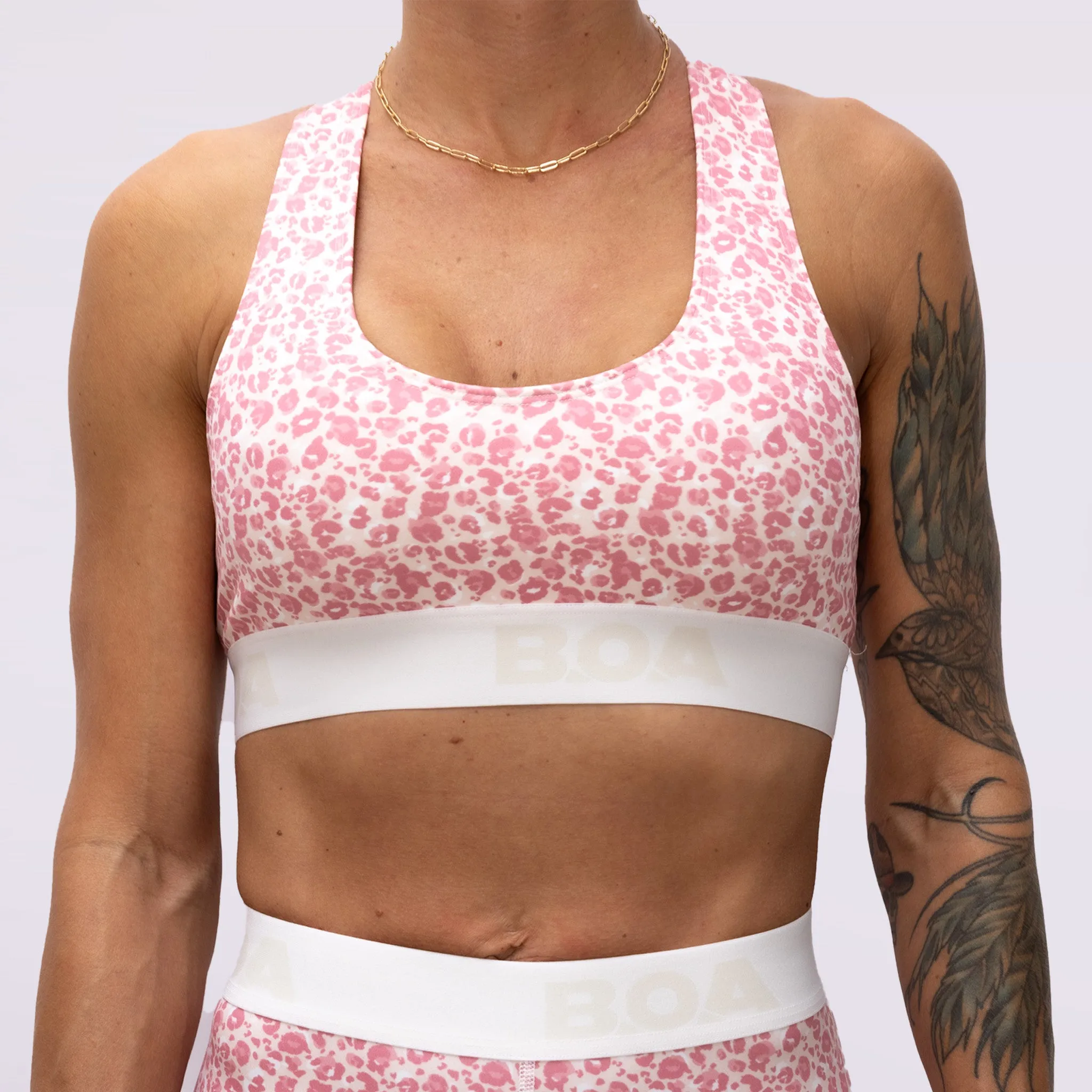 Women's Fly Sports Bra - Leopard