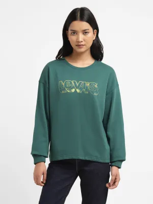 Womens Printed Crew Neck T-Shirt