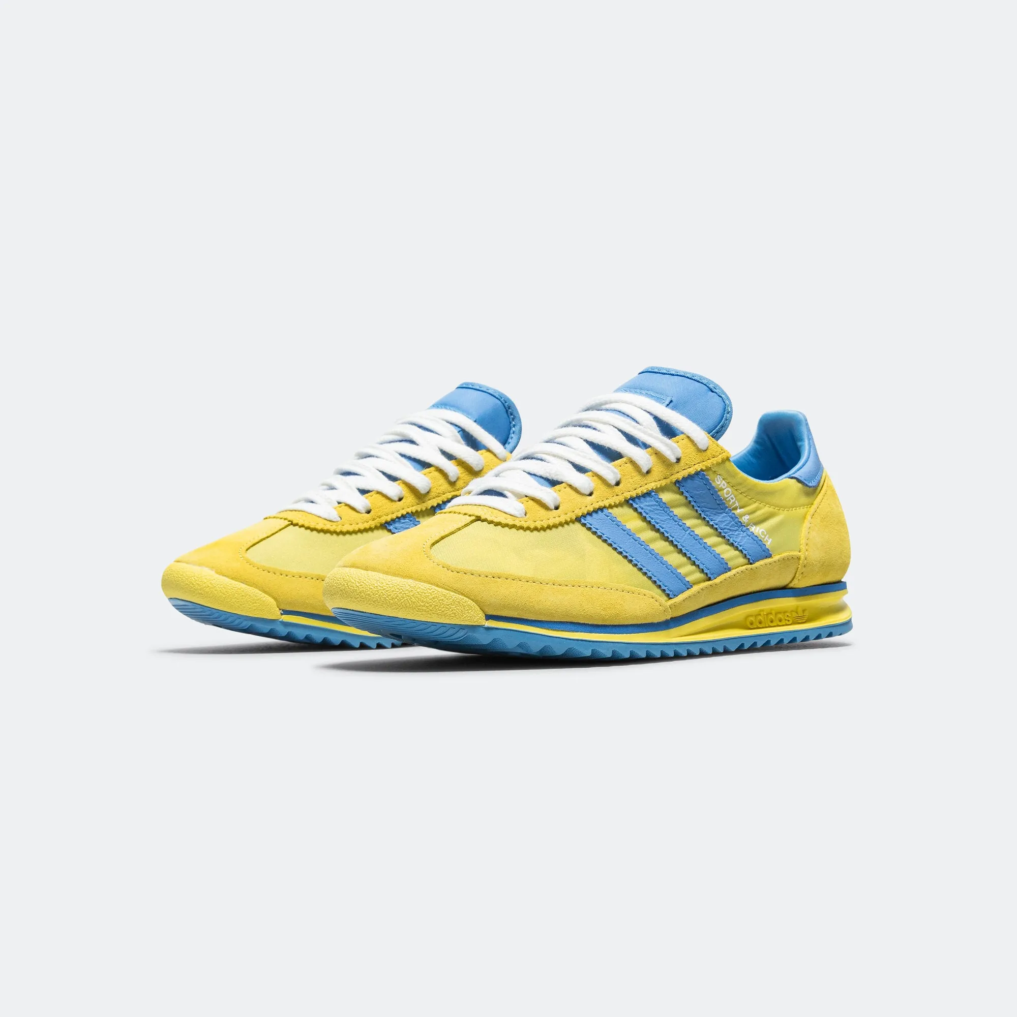 Womens SL72 x Sporty & Rich - Light Yellow/Real Blue-Footwear White