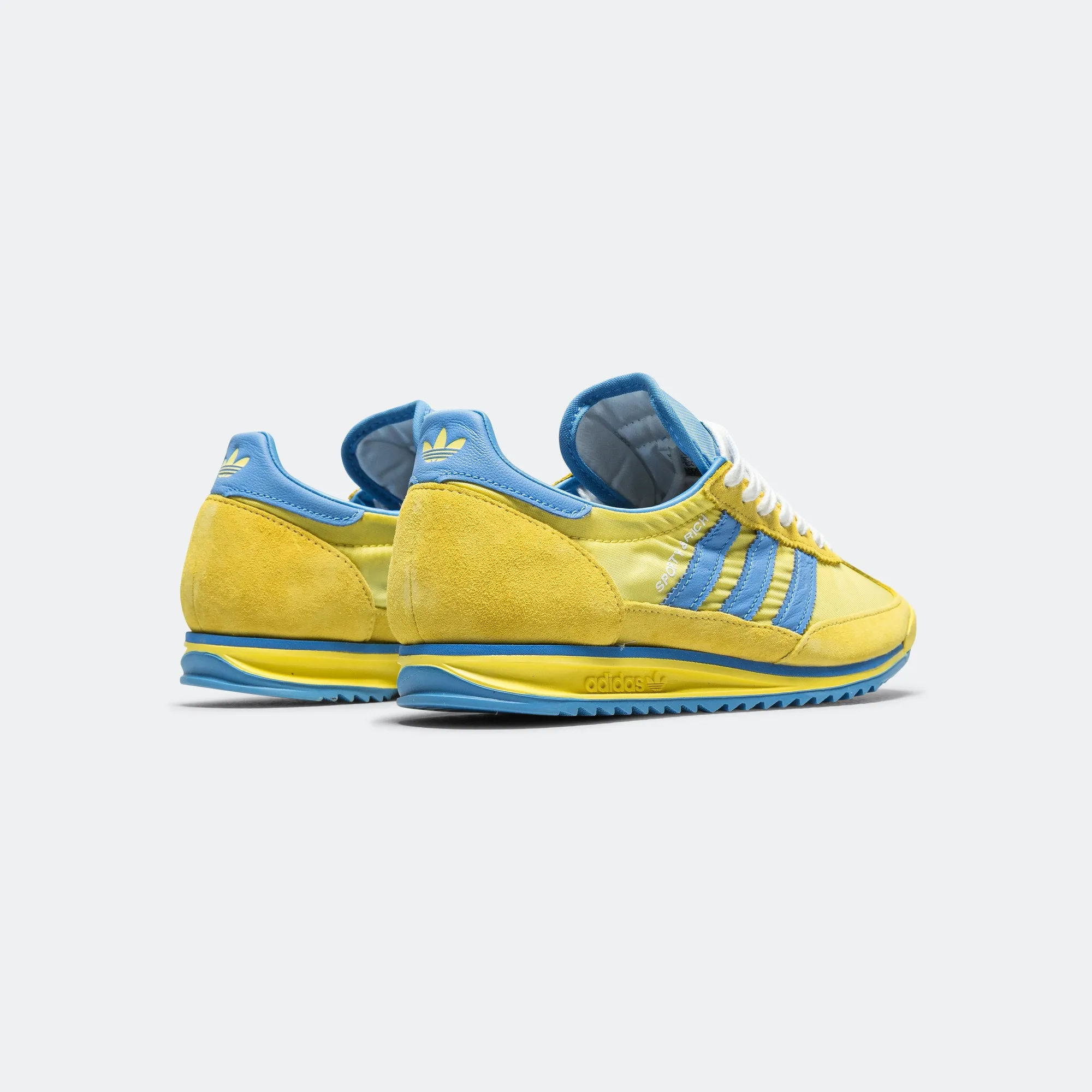 Womens SL72 x Sporty & Rich - Light Yellow/Real Blue-Footwear White