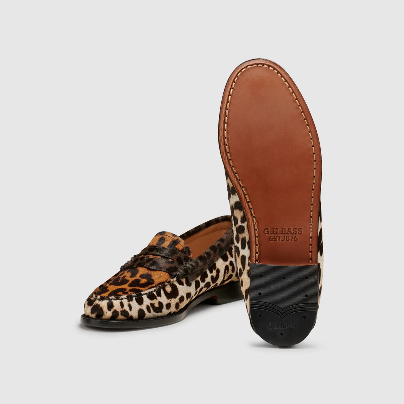 WOMENS WHITNEY LEOPARD WEEJUNS LOAFER