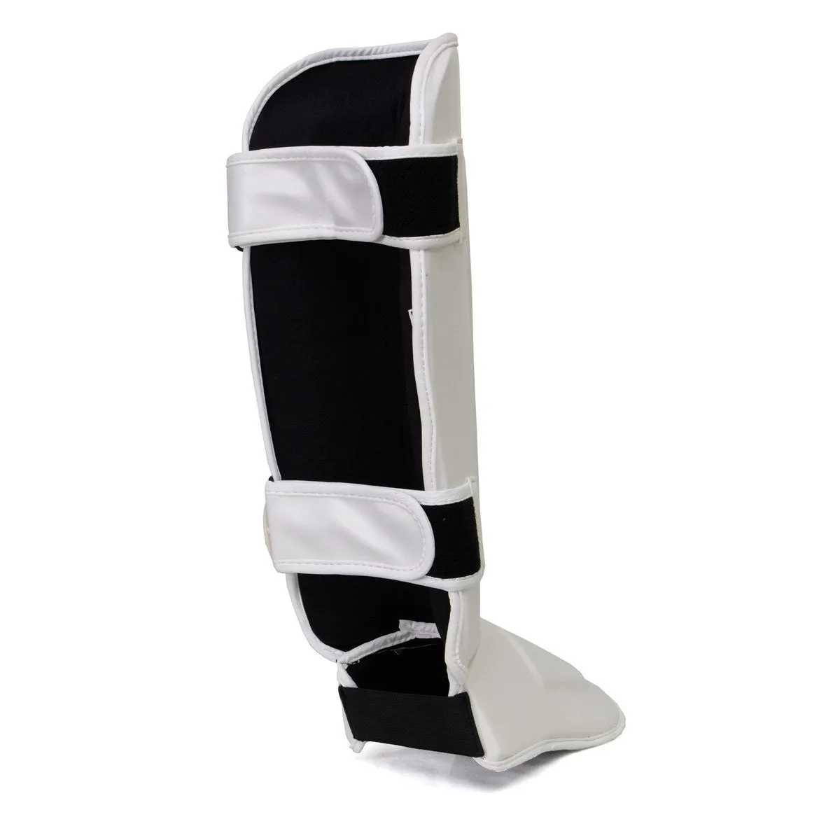 X-Fitness XF1001 White Muay Thai Kickboxing Shin Guards